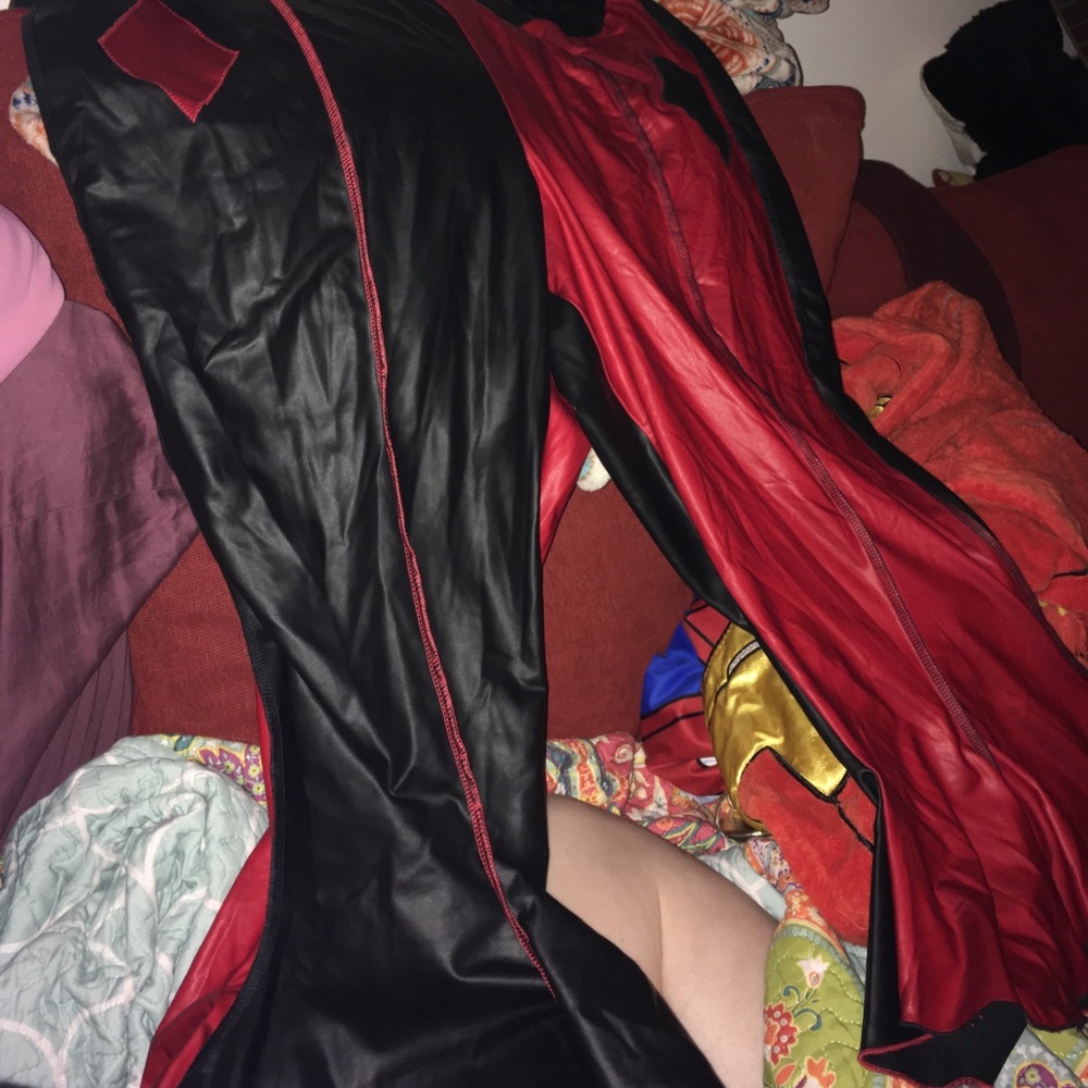 Custom Plus Size Harley Quinn Pleather Pants